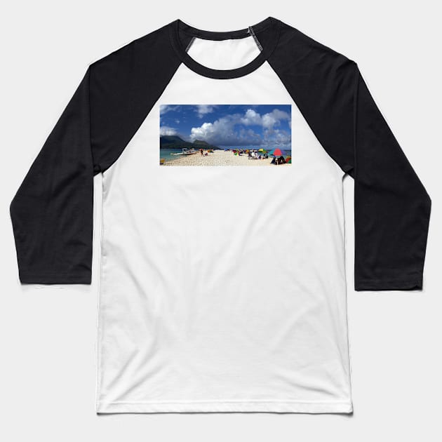 Camiguin Island Baseball T-Shirt by likbatonboot